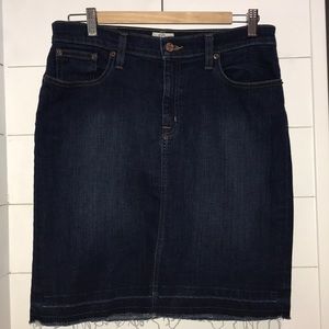 Jcrew Denim Skirt
